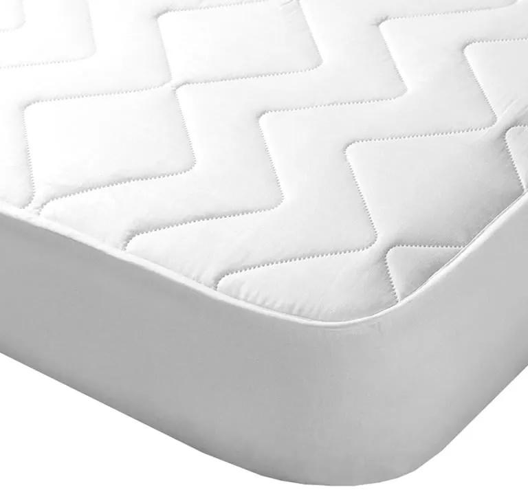 Prešívaný chránič matraca s aloe vera biely 180 x 200 cm