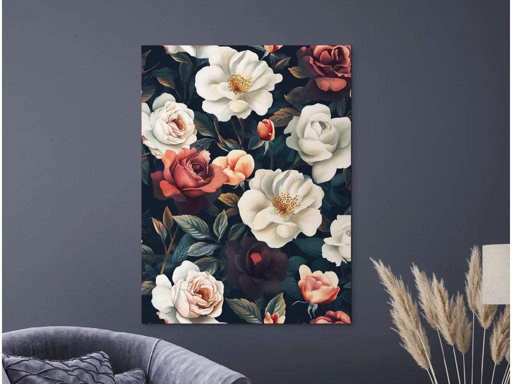 drevko | Obraz Farebné ruže