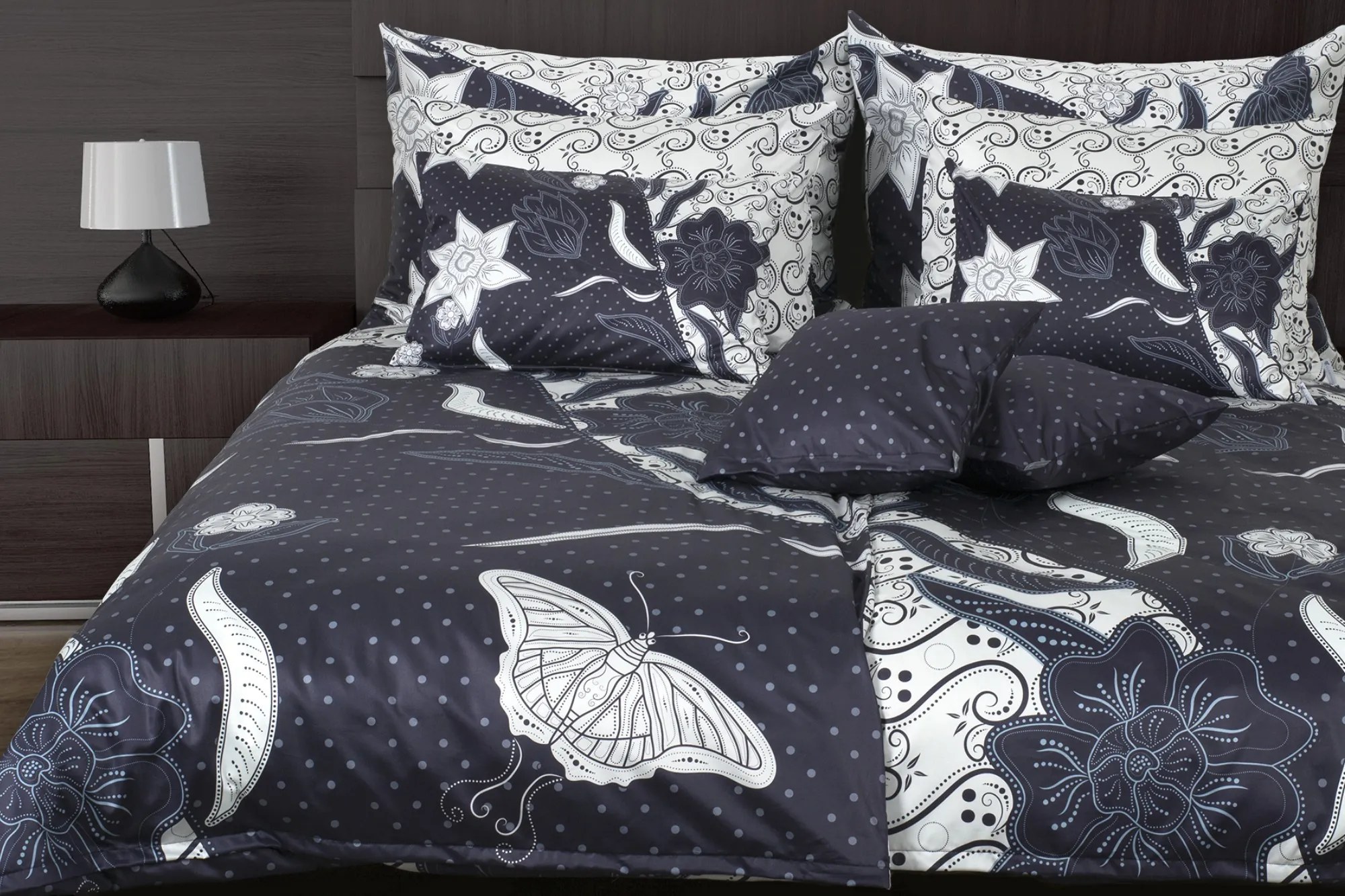 Saténové obliečky Papillon 140x200 cm