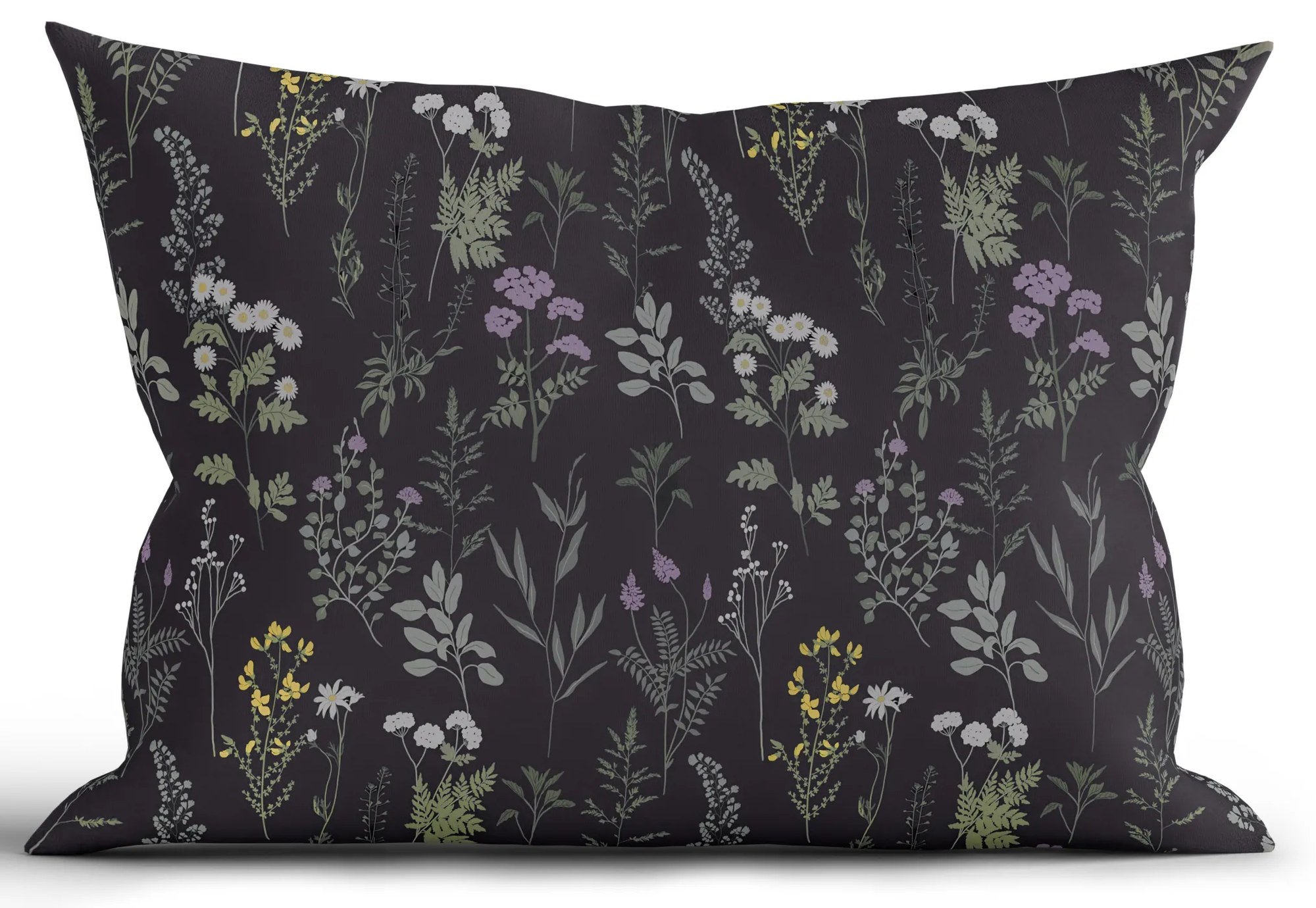 Bavlnená obliečka na vankúš Renforcé 40 x 60 cm – Bianca antracitová