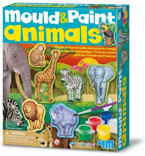 Sadrové odliatky - Safari