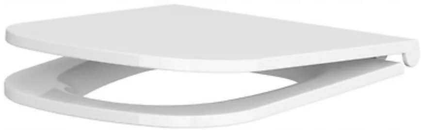 Cersanit Caspia, antibakteriálne toaletné sedátko z duroplastu, biela, K98-0145