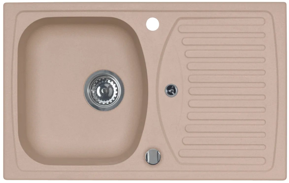 ALVEUS CZ RECORD 30 G 55 béžová (780x480mm)+ pop-up sifon F