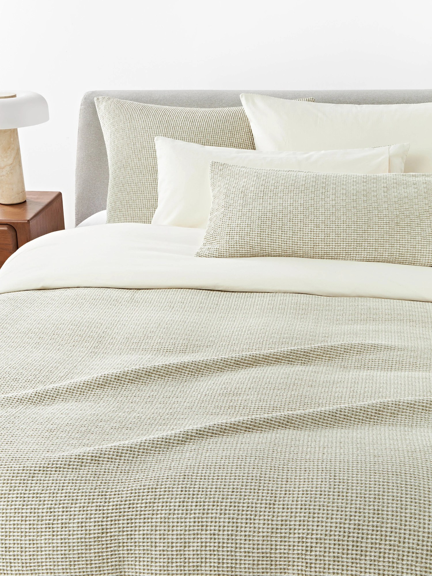 Obliečka na paplón's vaflovou štruktúrou Clemente