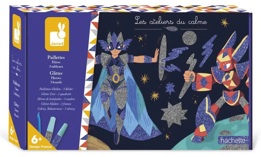 Detský ateliér mini - hrdinovia z rozprávok a trblietky