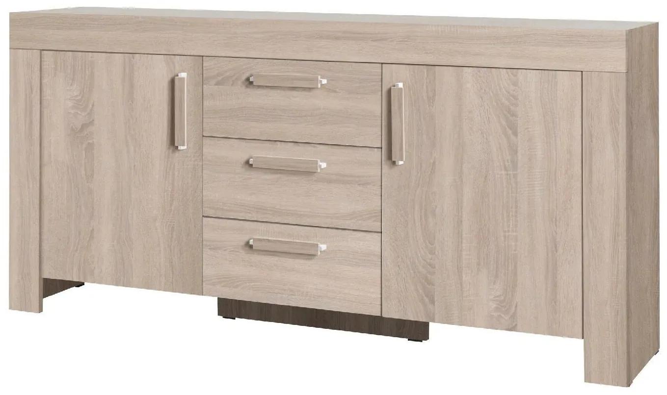 Komoda Camber C13 (dub sonoma). Akcia -20%. Vlastná spoľahlivá doprava až k Vám domov. 606030