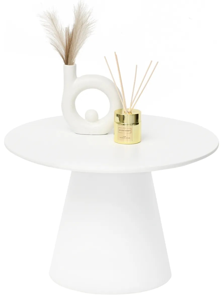 Konferenčný stolík Otava 60 (biela). Akcia -39%. Vlastná spoľahlivá doprava až k Vám domov. 1111674