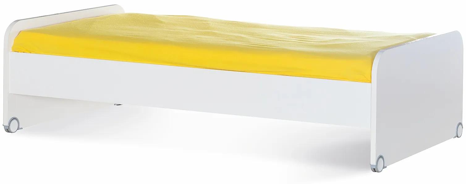 Výsuvná posteľ 90x190 pod vyvýšenú posteľ Andy - béžová