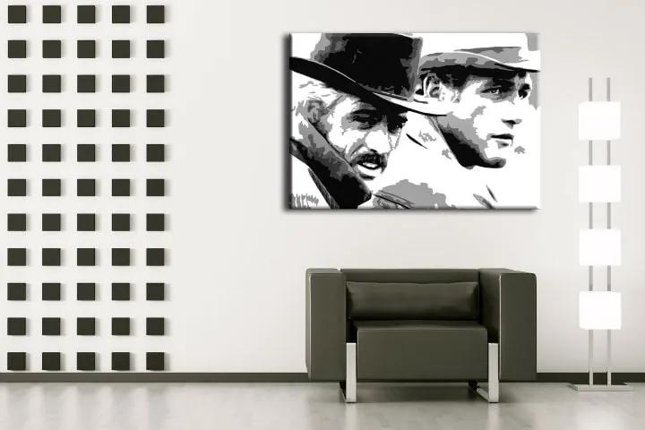Ručne maľovaný POP Art obraz Butch Cassidy | rôzne rozmery