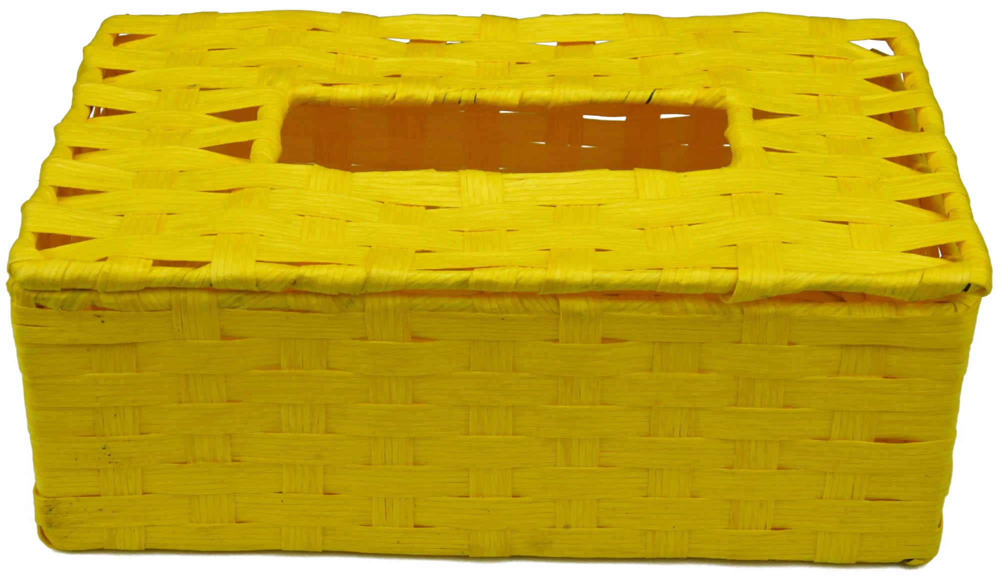 Box na vreckovky žltý