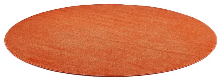 Okrúhly koberec KEVIN, Ø 4000 mm, oranžová