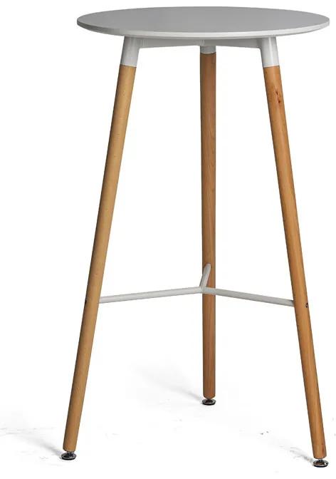 Barový stôl FUN, biely