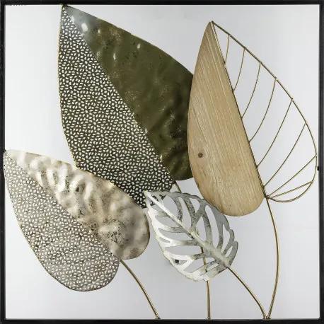 Dekorácia kovová 50x50x6cm 19SMB0389