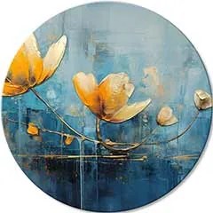 Okrúhle obrazy s akrylom Príbeh jedného kráľovstva