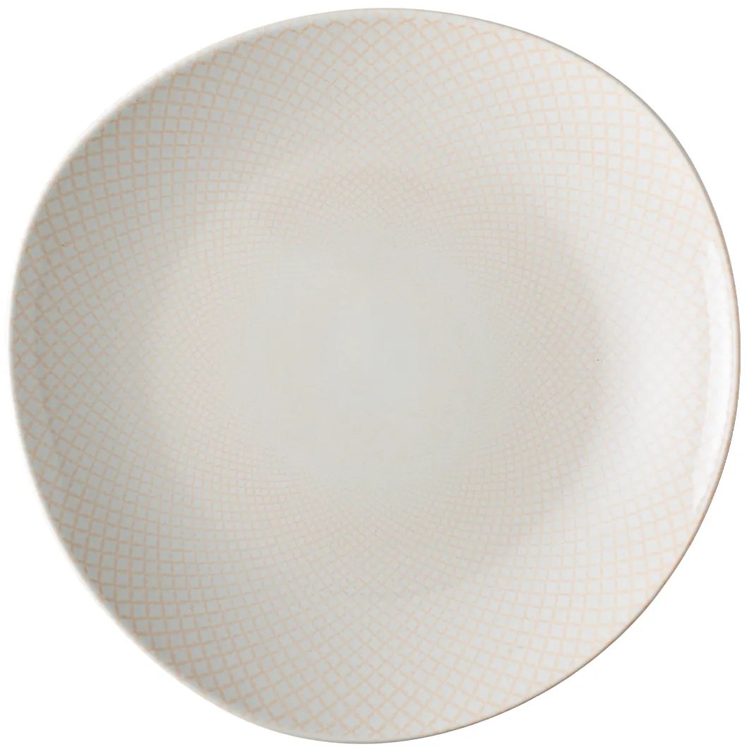 Tanier plytký Coupe 27,5 cm set 4 ks - Elements North Organic Structure - 492547