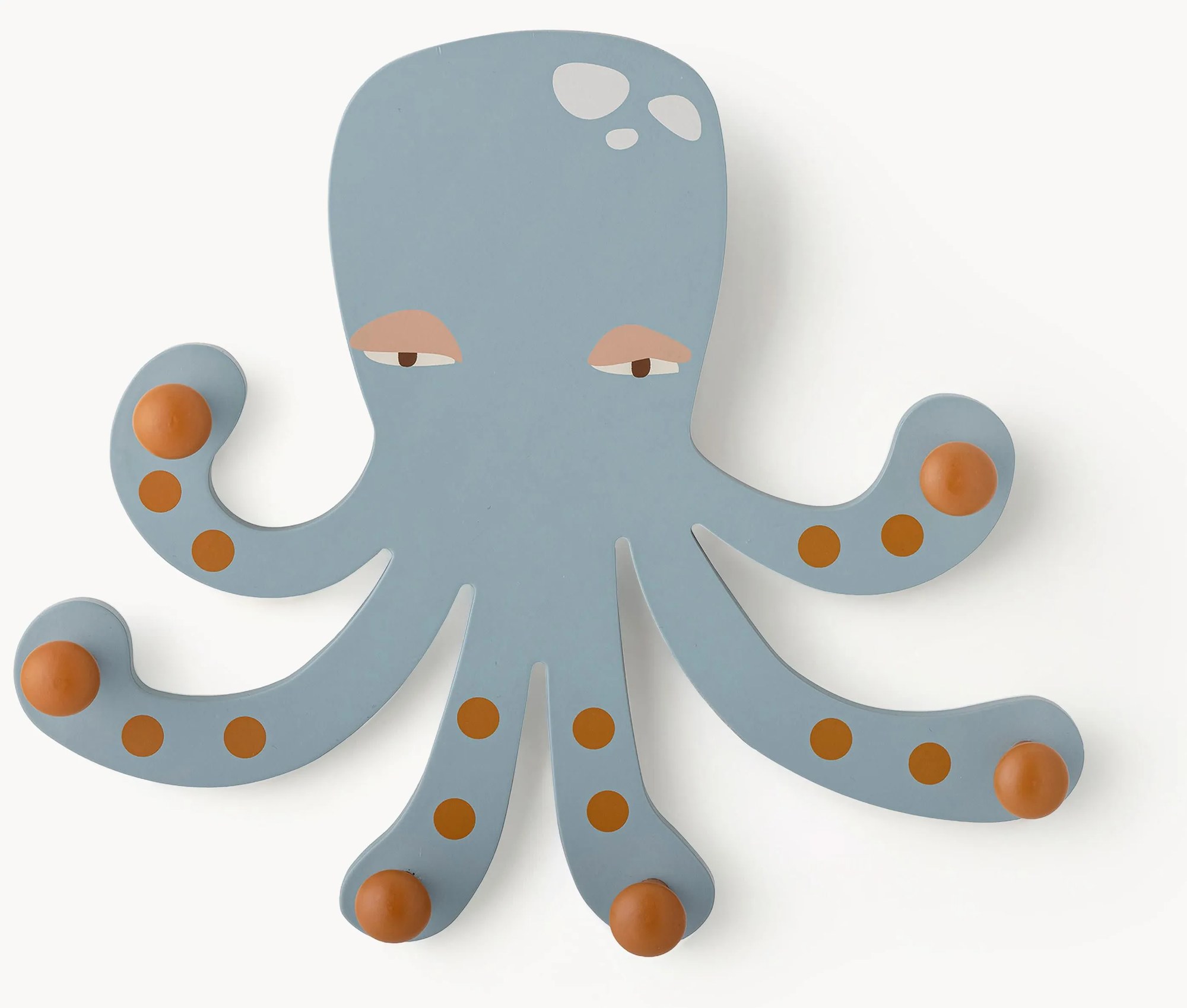 Detský nástenný vešiak z lotosového dreva Oswall