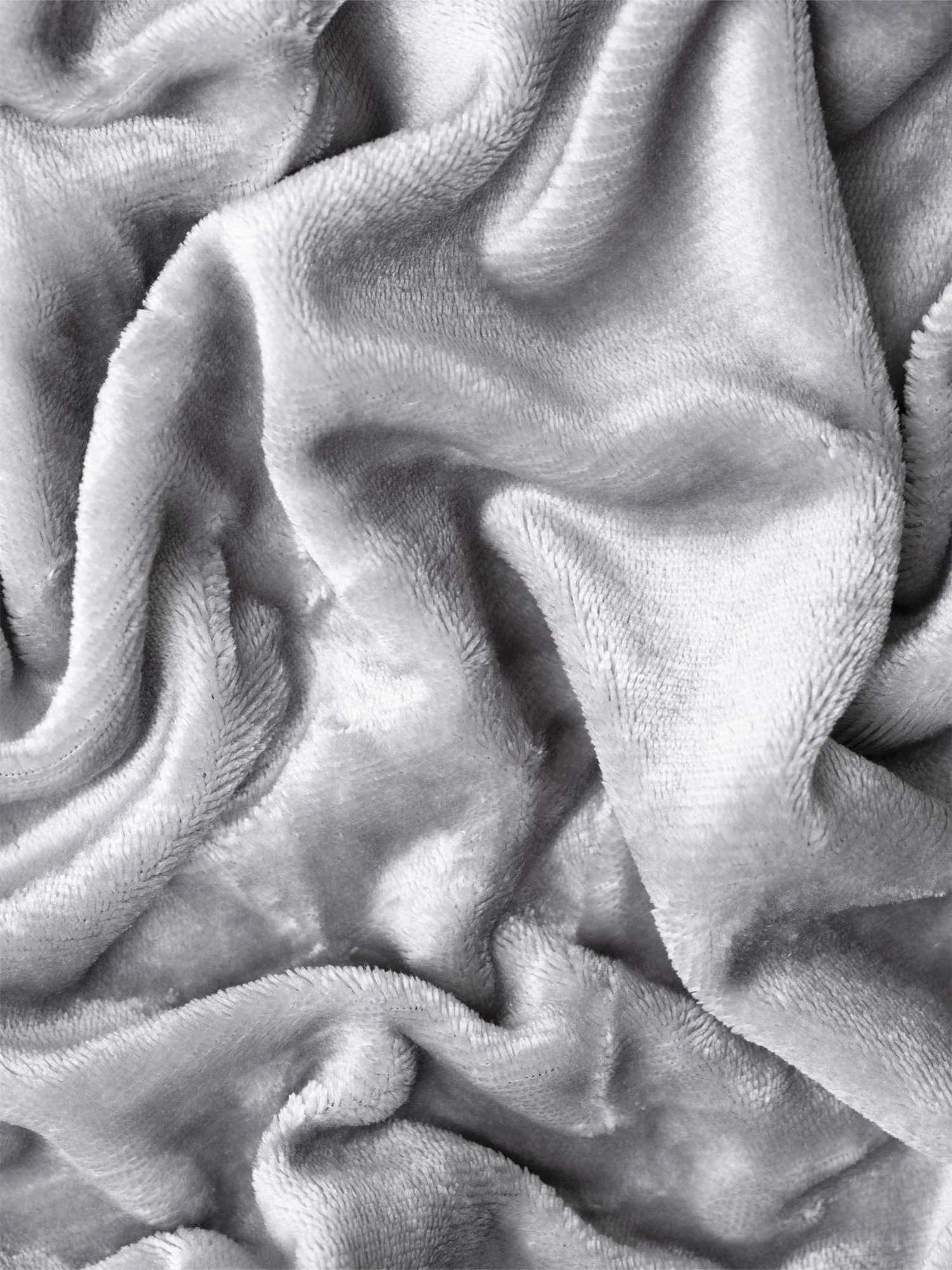 Plachta mikroplyš Deluxe do postieľky 70 x 140 cm - svetlo sivá