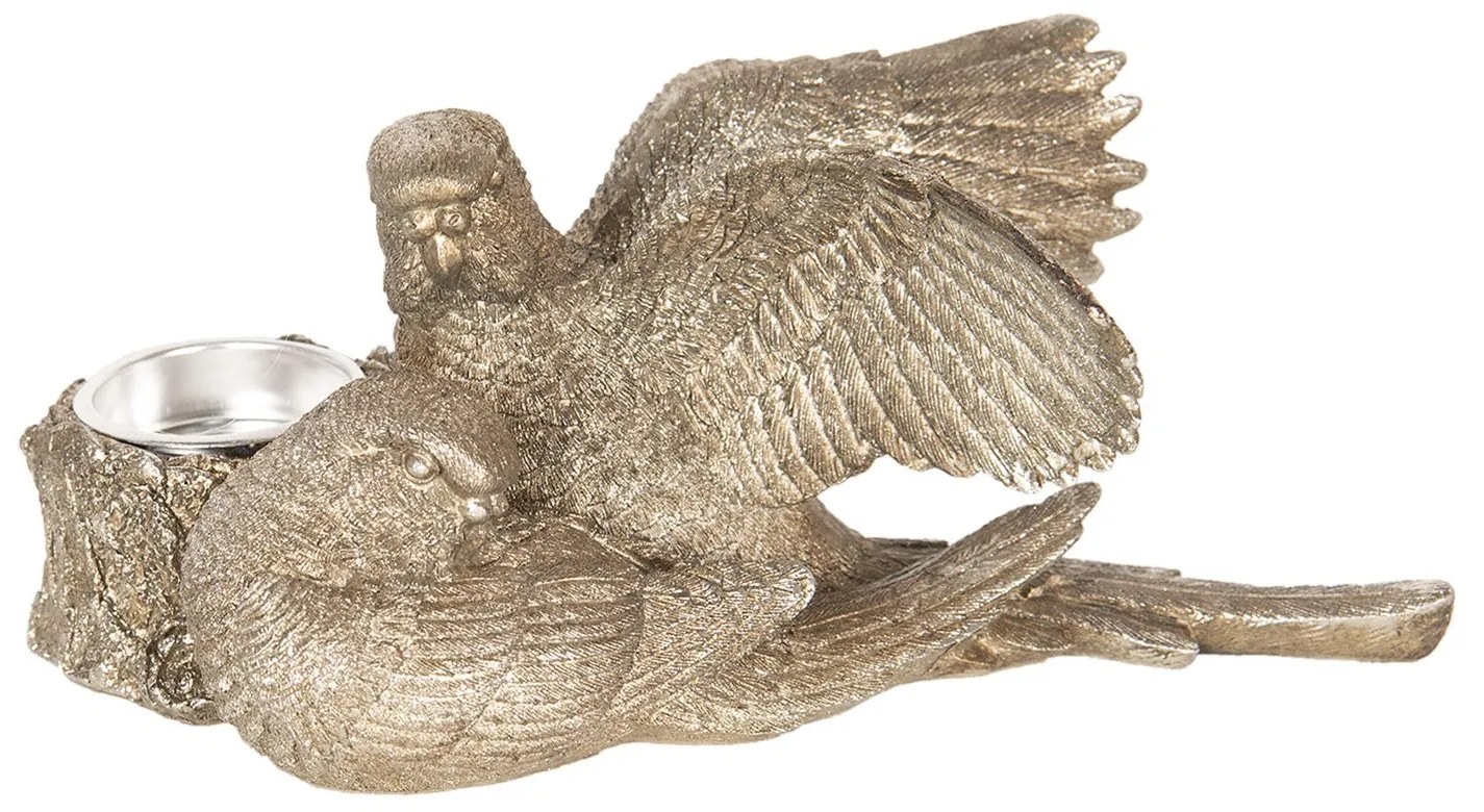 Svietnik s vtáčiky - 21 * 22 * ​​8 cm