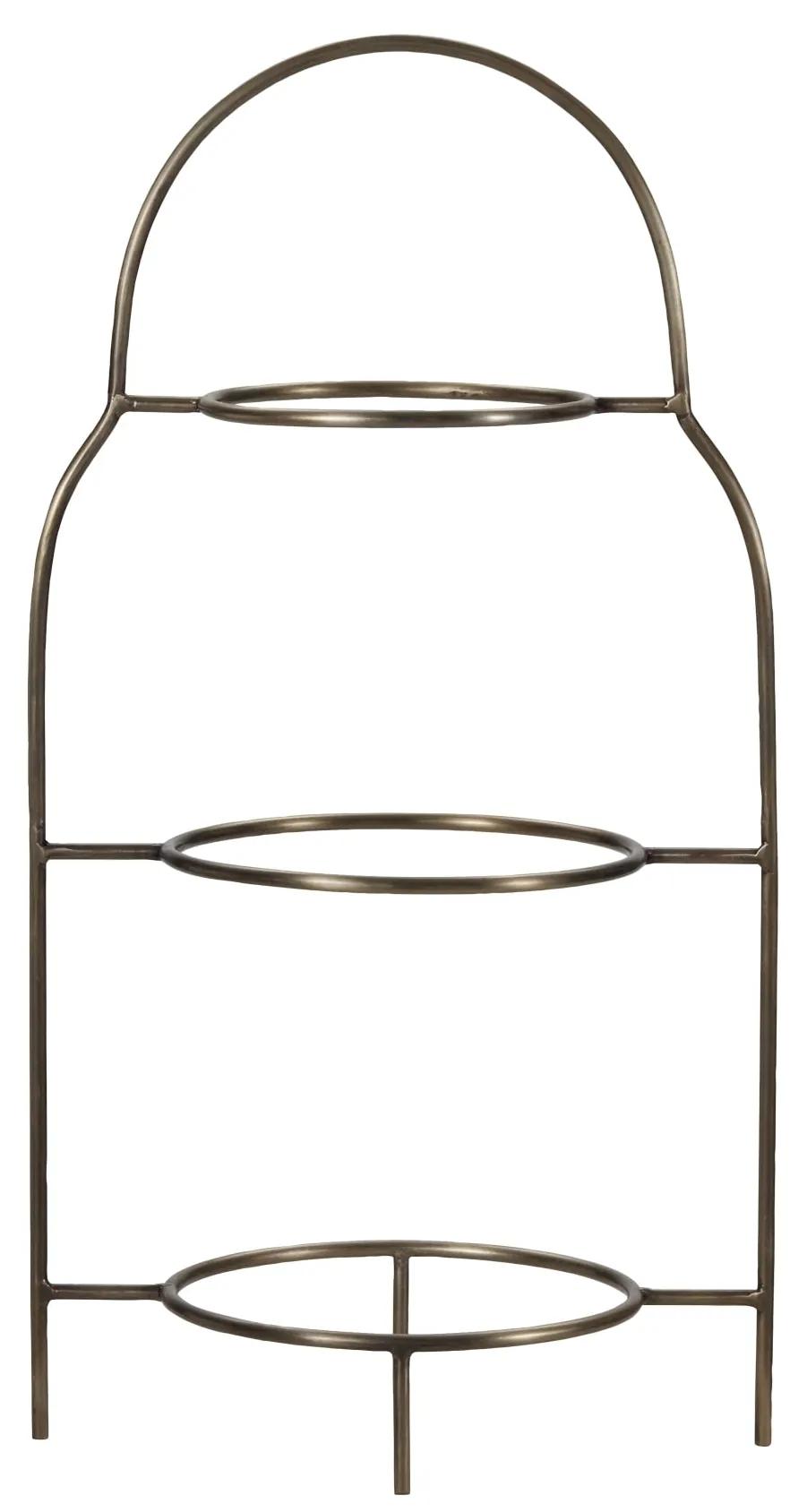 House Doctor Stojan na taniere Sana Antique Brass 47 cm