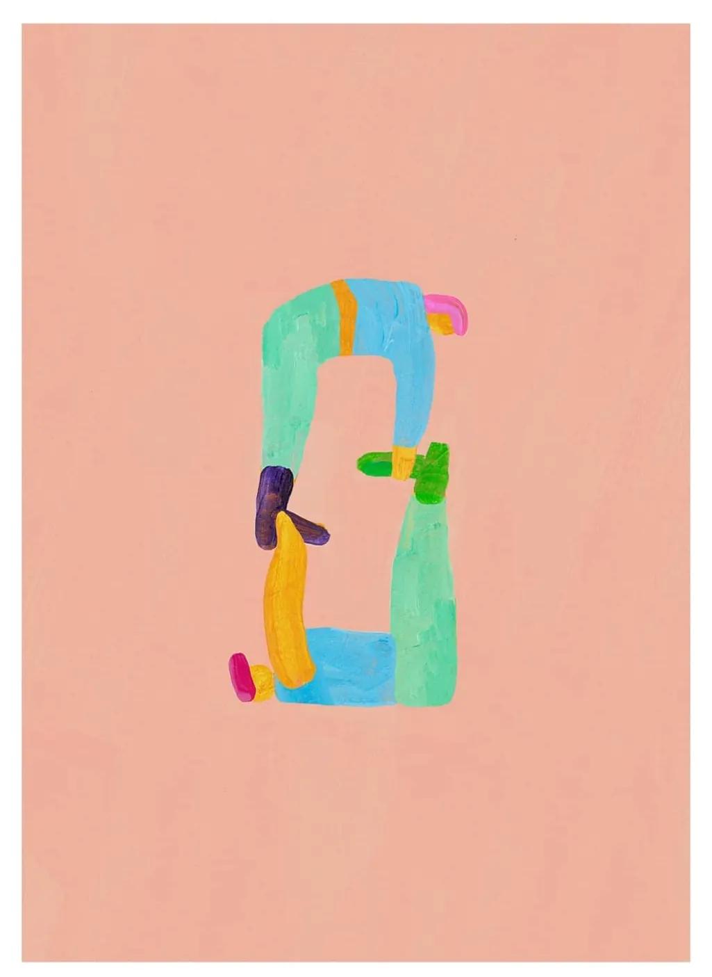 THE POSTER CLUB Autorský plagát Position 0 by Lise Uhrskov 30 x 40 cm