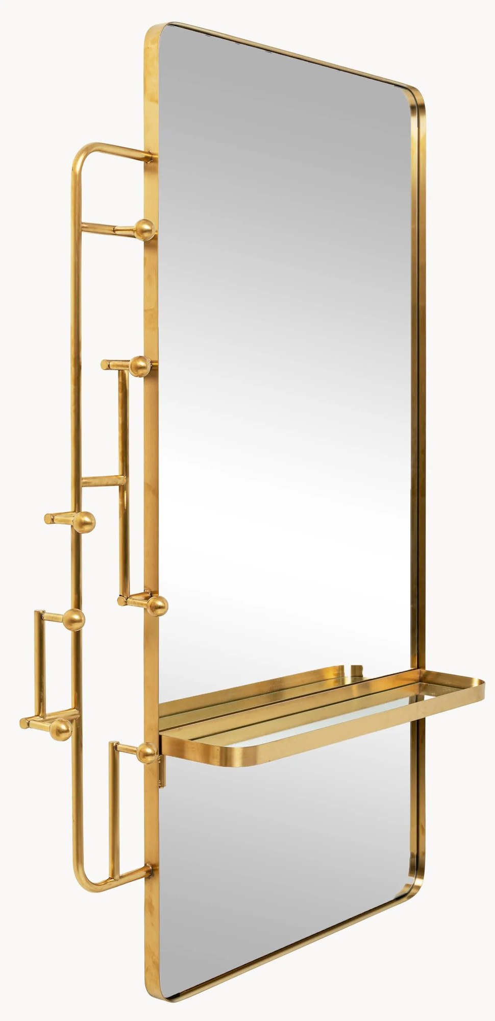 Nástenný vešiak so zrkadlom Tristan