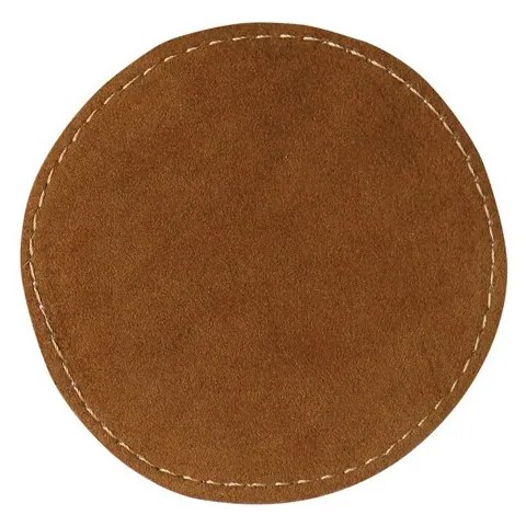 Hnedo biely podtácok z hovädzej kože - 9*9*0,3cm Hnedo biely podtácok z hovädzej kože - 9*9*0,3cm