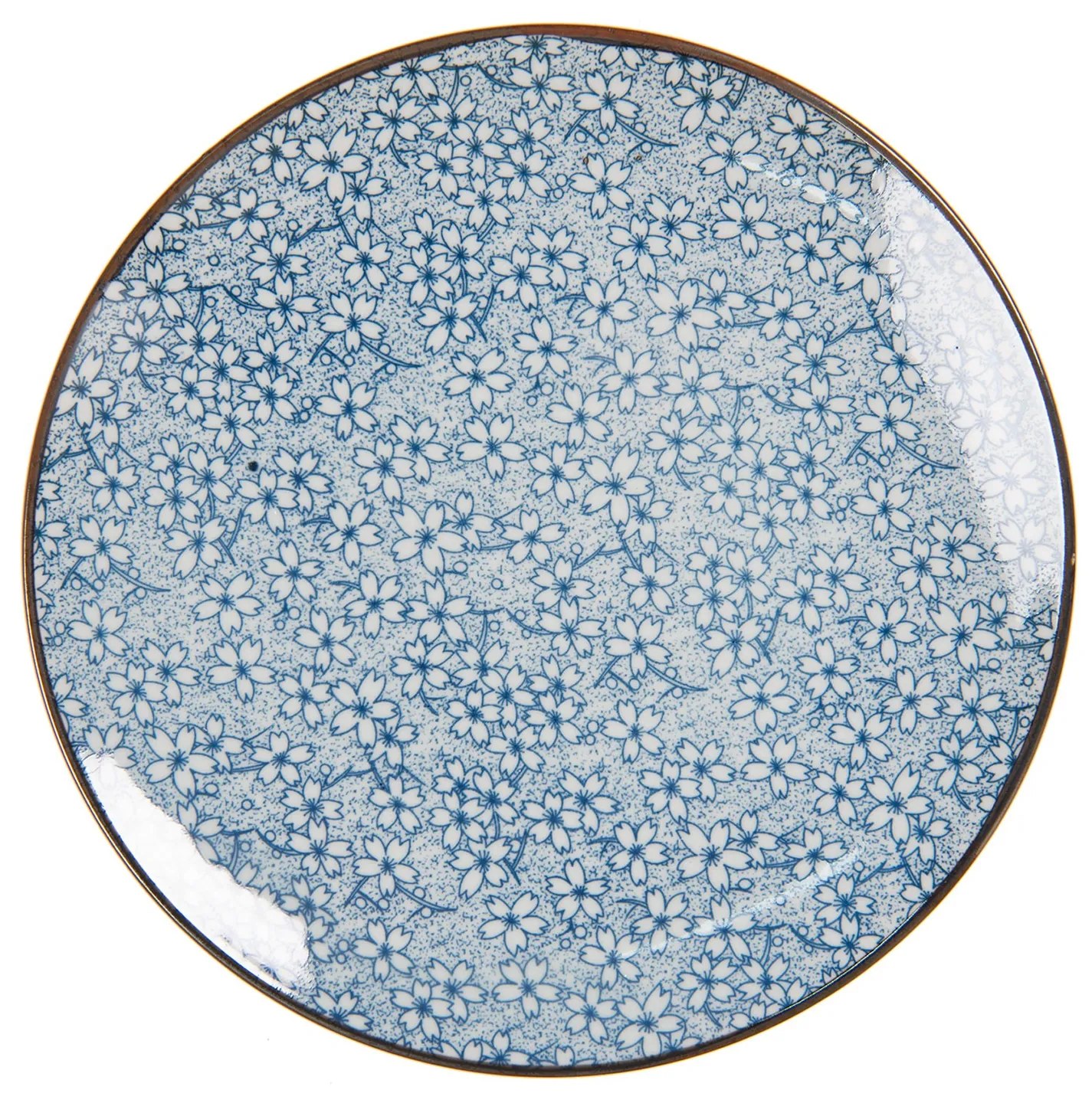 Dezertný tanier modré kvietky BlueFlow - O21 cm Dezertný tanier modré kvietky BlueFlow - O21 cm