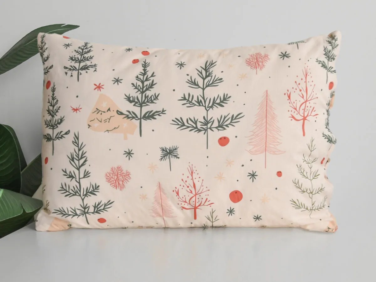 XPOSE® Bavlnená obliečka na vankúš ŠKANDINÁVSKE VIANOCE 50x70 cm