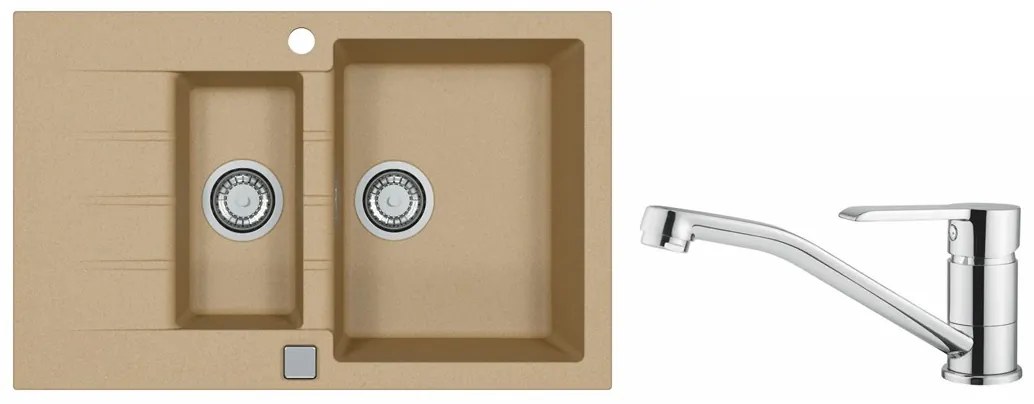 SET ALVEUS CADIT 70 / 55 + BATERIE RUTA CHROM