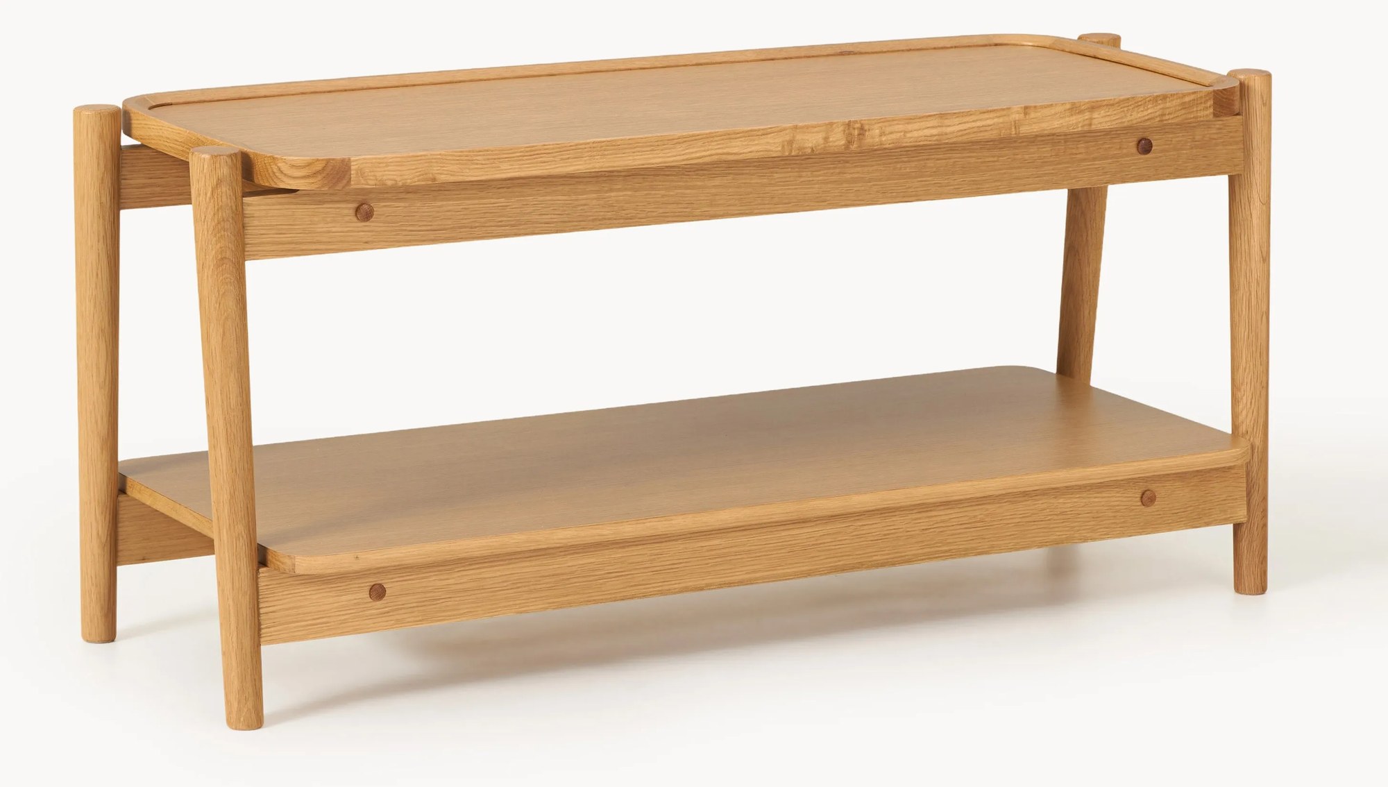 Drevený regál na topánky Libby