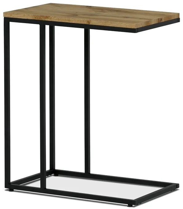 Autronic BONTEC Odkladací stolík 50x30cm, mdf, dub, AF-3006 OAK Farba: Prírodné