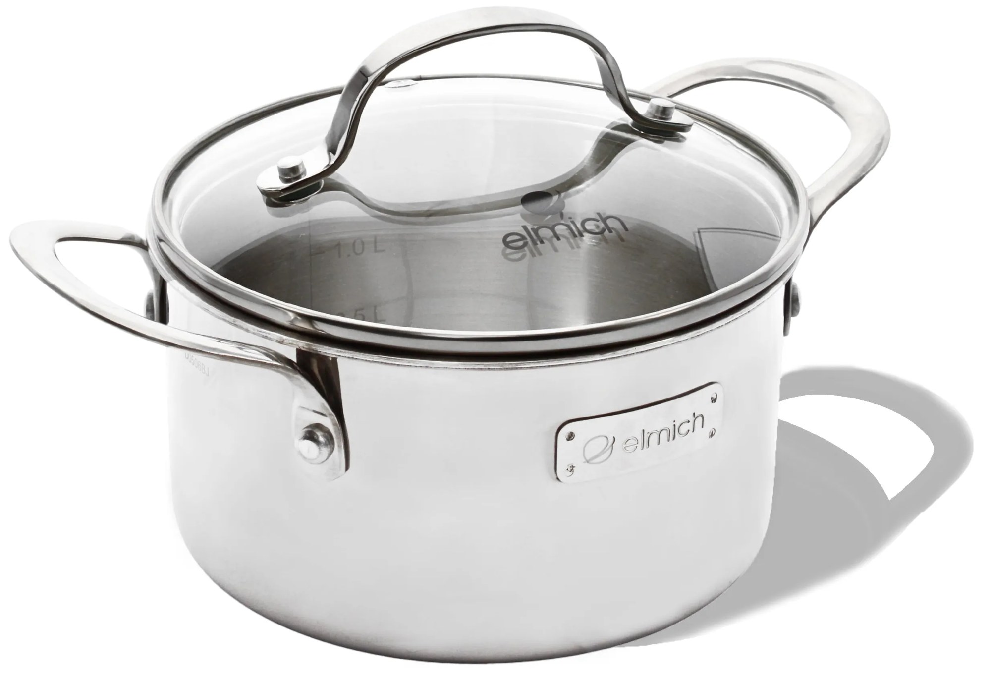 Elmich Trojvrstvový nerezový hrniec na indukciu Trimax 16 cm (2 l)