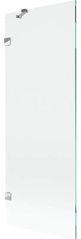 Mexen, Mexen Lunar 1-krídlová vaňová zástena 70 x 150 cm, transparentná, chróm - 897-070-000-01-00