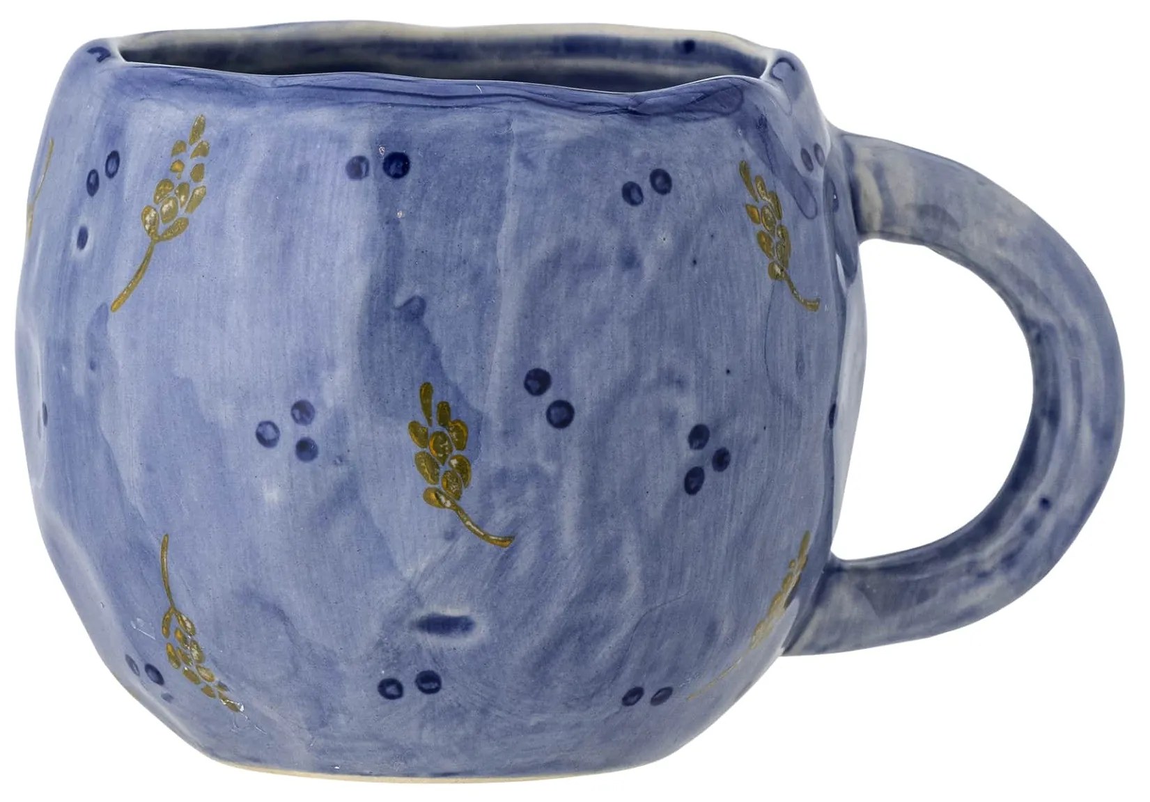 Bloomingville Kameninový hrnček Pippine Blue 260 ml