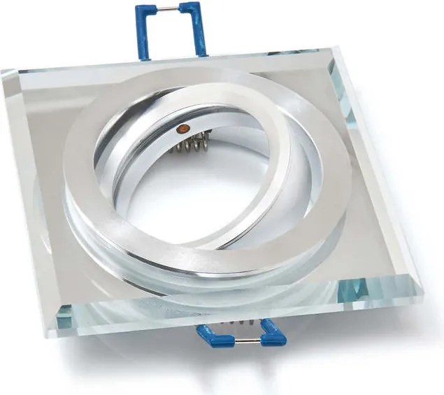 BERGE Podhľadové bodové svietidlo BRG71000 výklopné - sklo - štvorec - zrkadlo