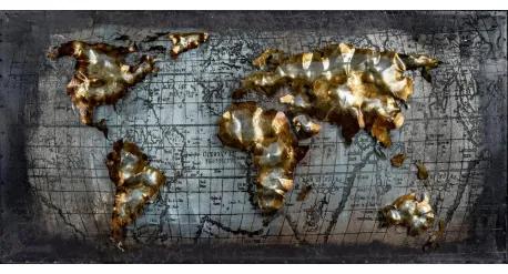 Kovový obraz 80x40 FAM0874