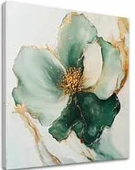 Obraz smaragdové prekvapenie | 100% originál domaľovaný akrylom