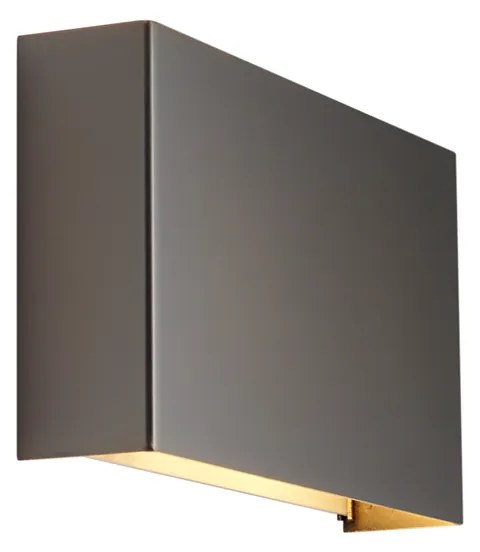 Moderné nástenné svietidlo Gunmetal 2-Lights - Otan