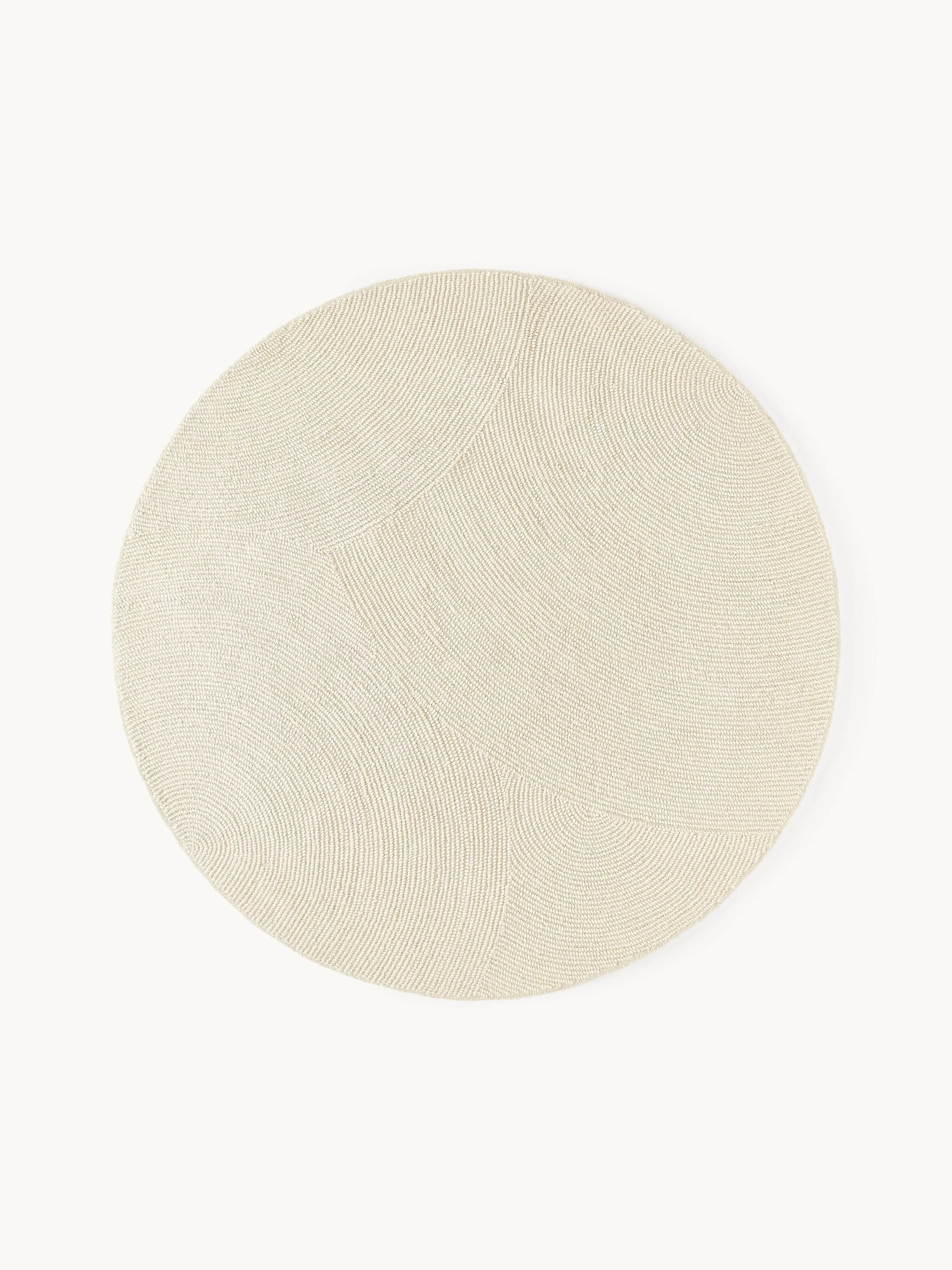 Okrúhly vlnený koberec Eleni