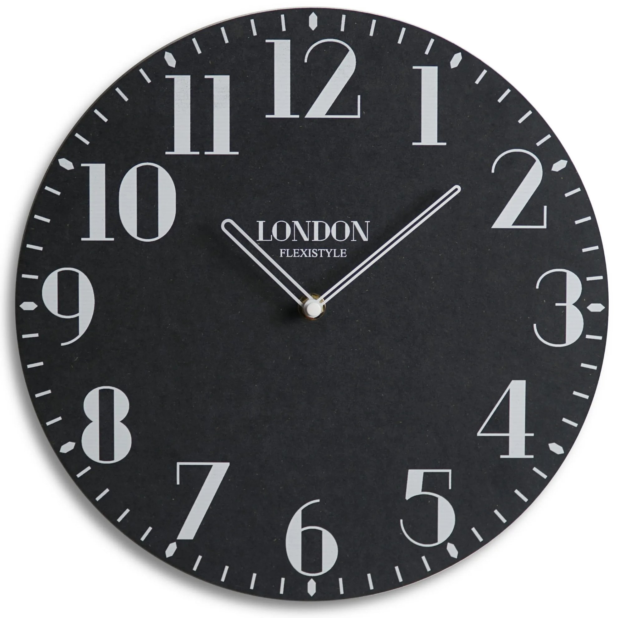 Dekorstudio Moderné drevené hodiny Retro London 30cm