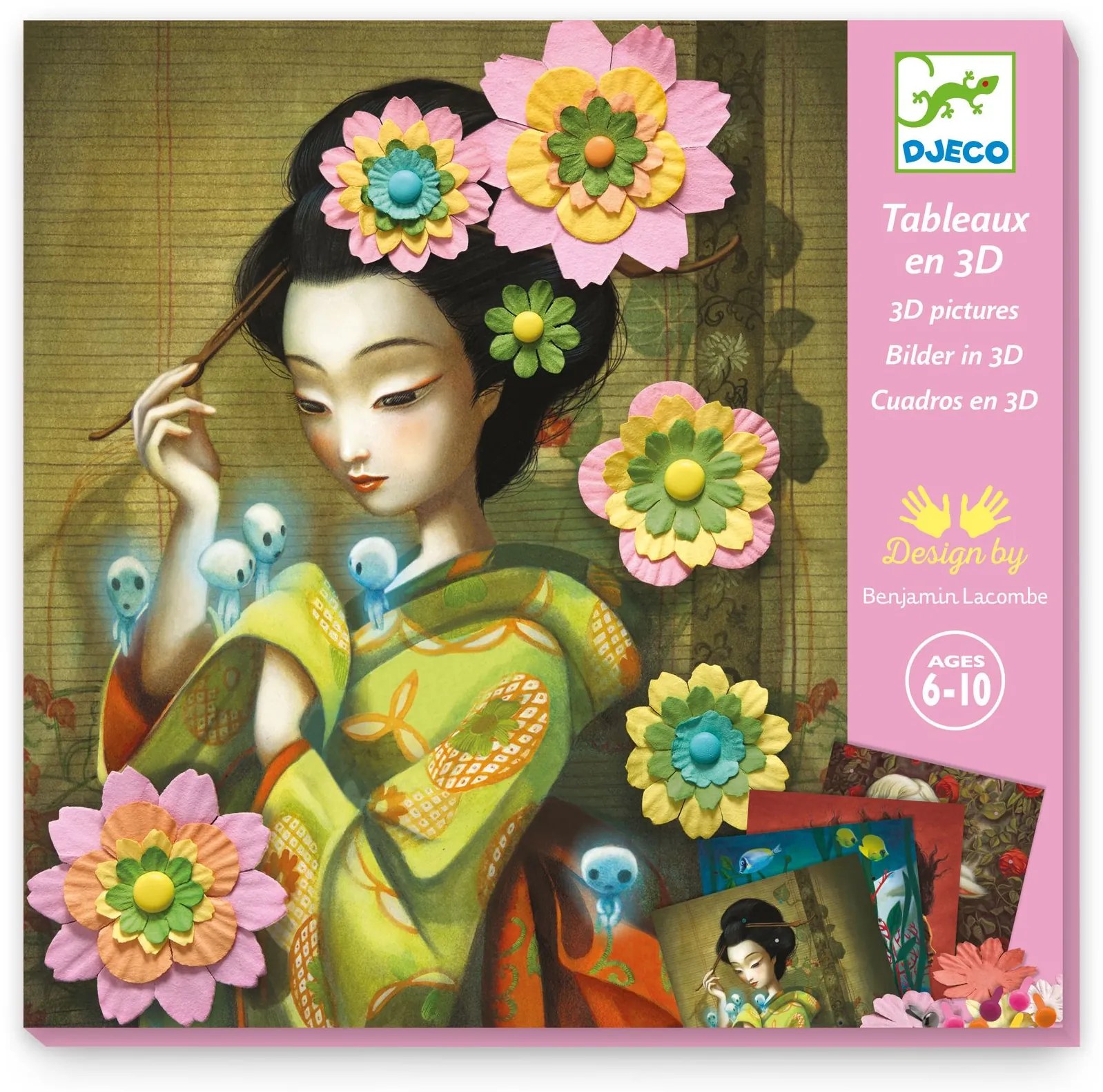 Kreatívna hra s 3D papierovými kvetinami