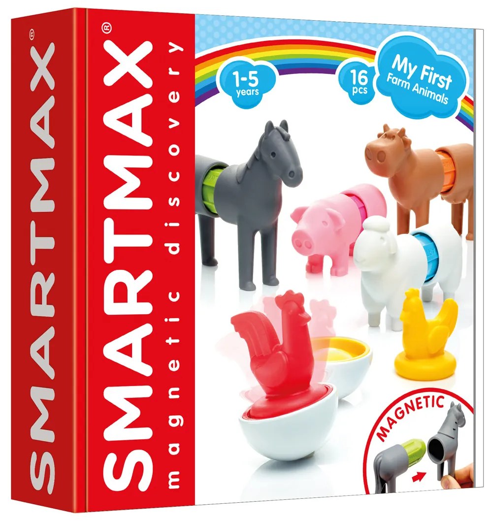 SmartMax - Moje prvé zvieratká z farmy - 16 ks