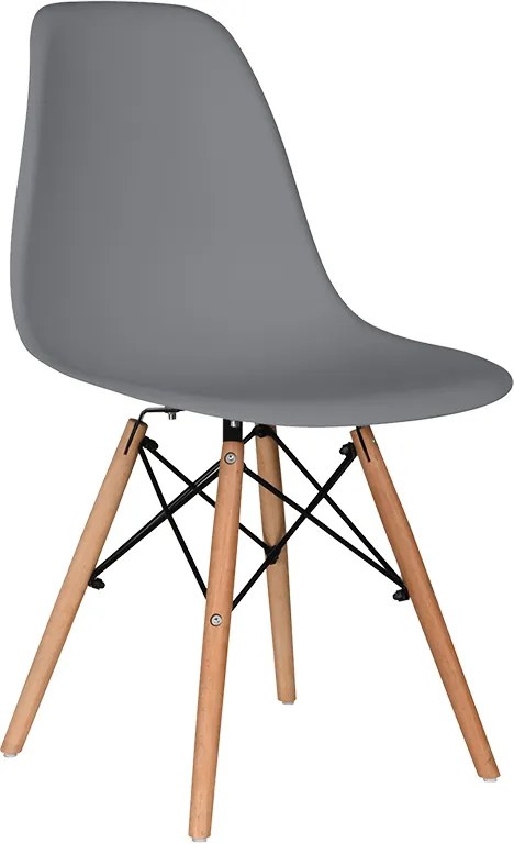 CH Jedálenská stolička Theo - sivá