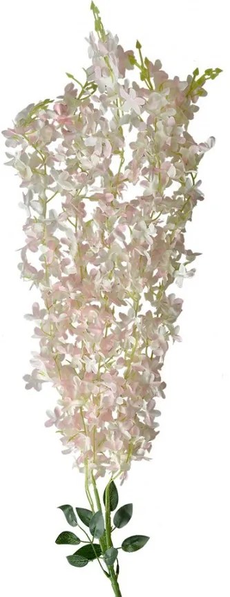 Dekorácia previsnutá kvetina s ružovými kvetmi - 6*6*80 cm