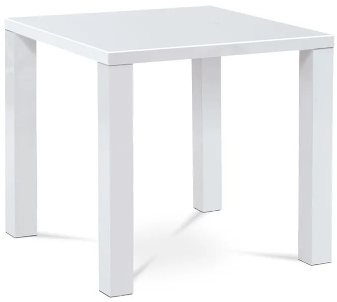 BONTEC Jedálenský stôl 80x80cm, mdf AT-3005 WT Farba: Biela