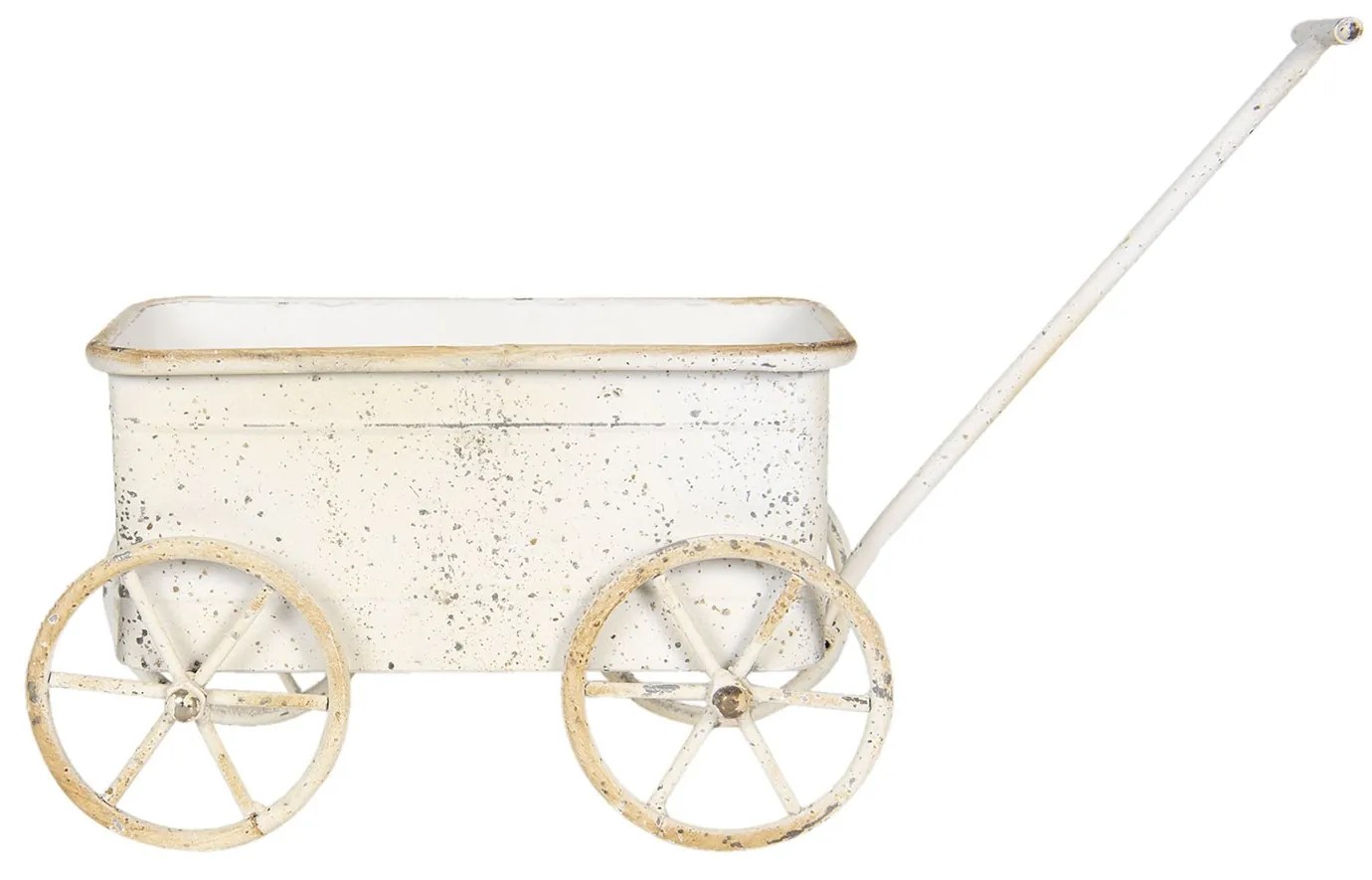 Retro kvetináč v tvare vozíku - 29 * 16 * 16 cm Retro kvetináč v tvare vozíku - 29 * 16 * 16 cm