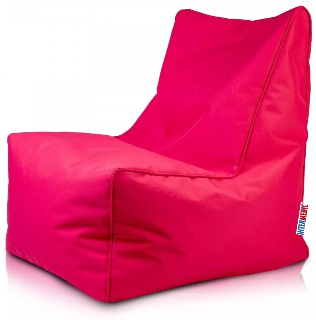 INTERMEDIC SK Sedací vak Solid Outdoor Farba: M4 - ružová