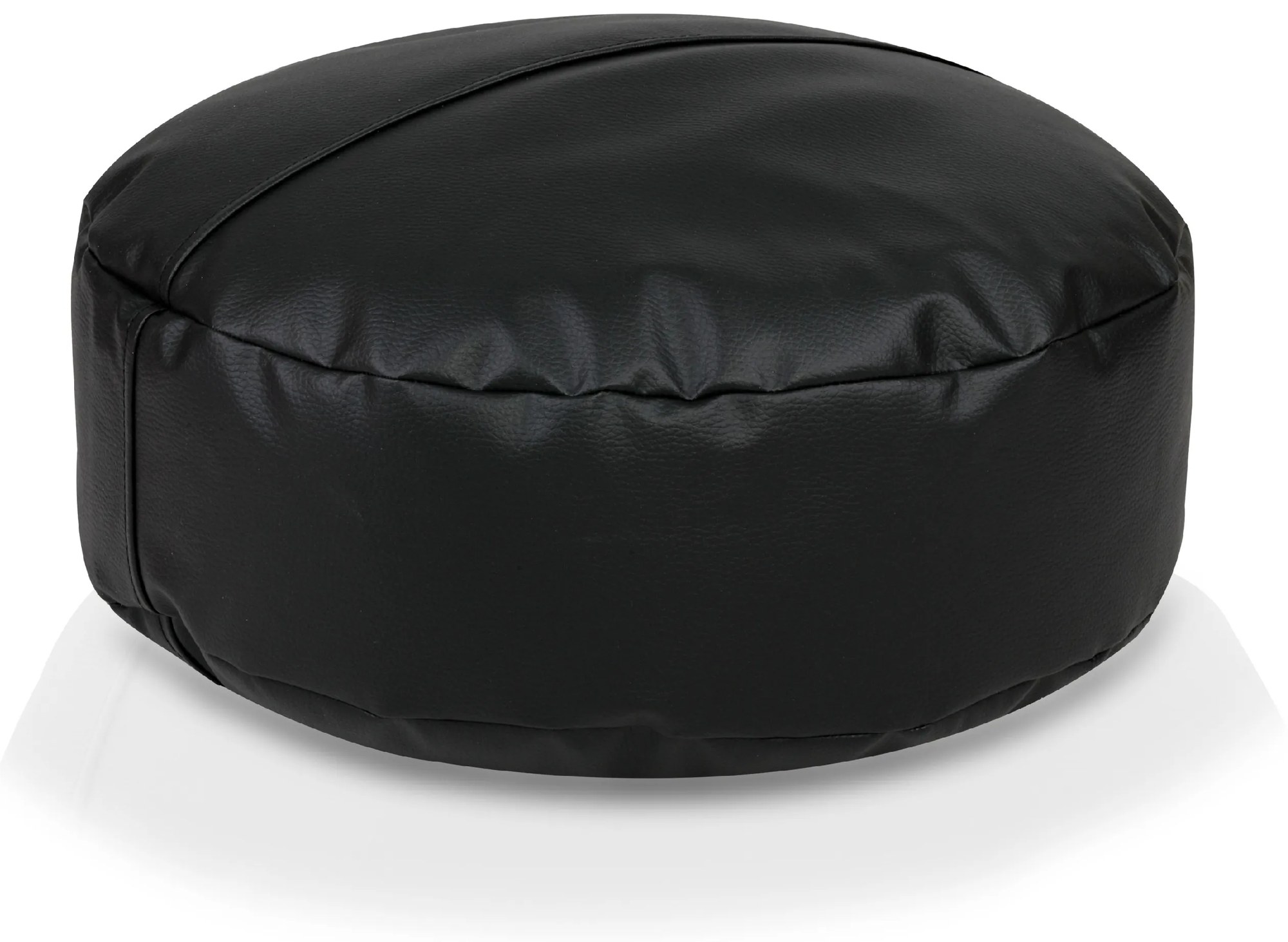 INTERMEDIC SK - Sedací vak 47x15 cm z ekokože | podnožka, podsedák, doplnkové sedenie Farba: E14 - Čierna (Ekokoža)