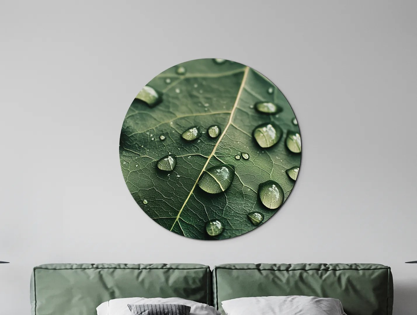 drevko | Okrúhly obraz Rosa 44 x 44 cm