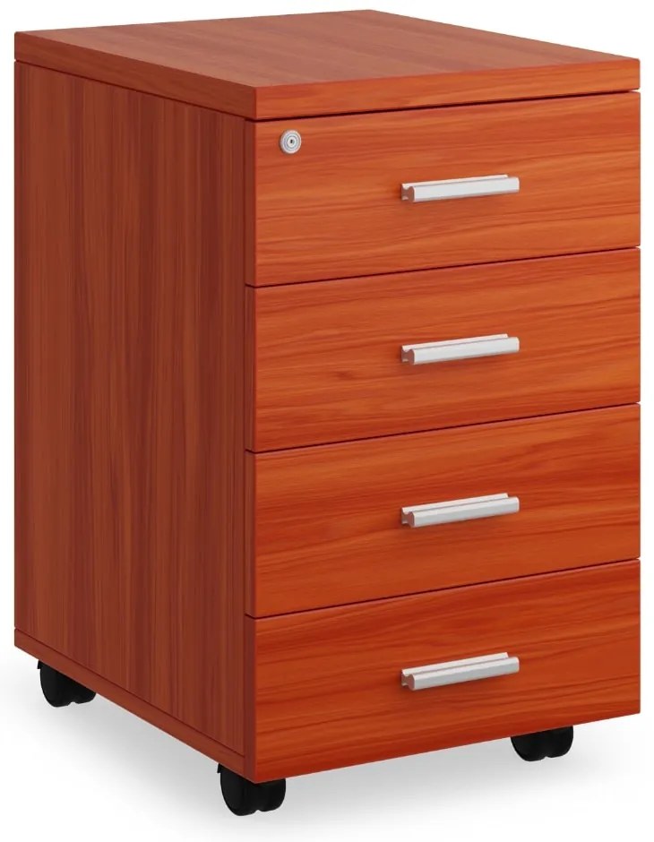 Kontajner SimpleOffice 40 x 48 cm - 4 zásuvky, čerešňa